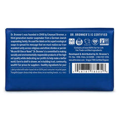 Dr. Bronner's barra mentolada con empaque reciclado destacado como opción sostenible