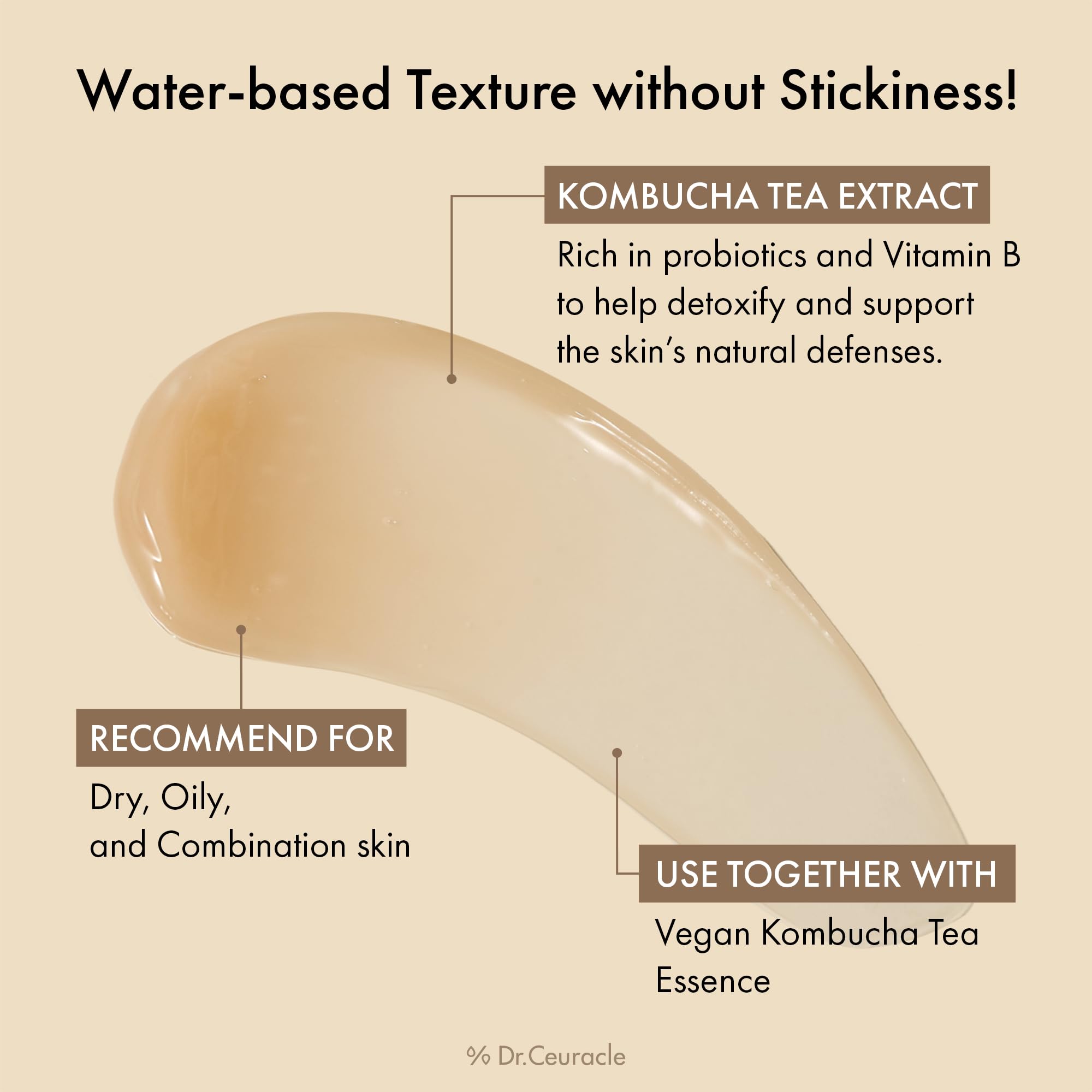 Envase de 75 g de Dr. Ceuracle, diseño compacto