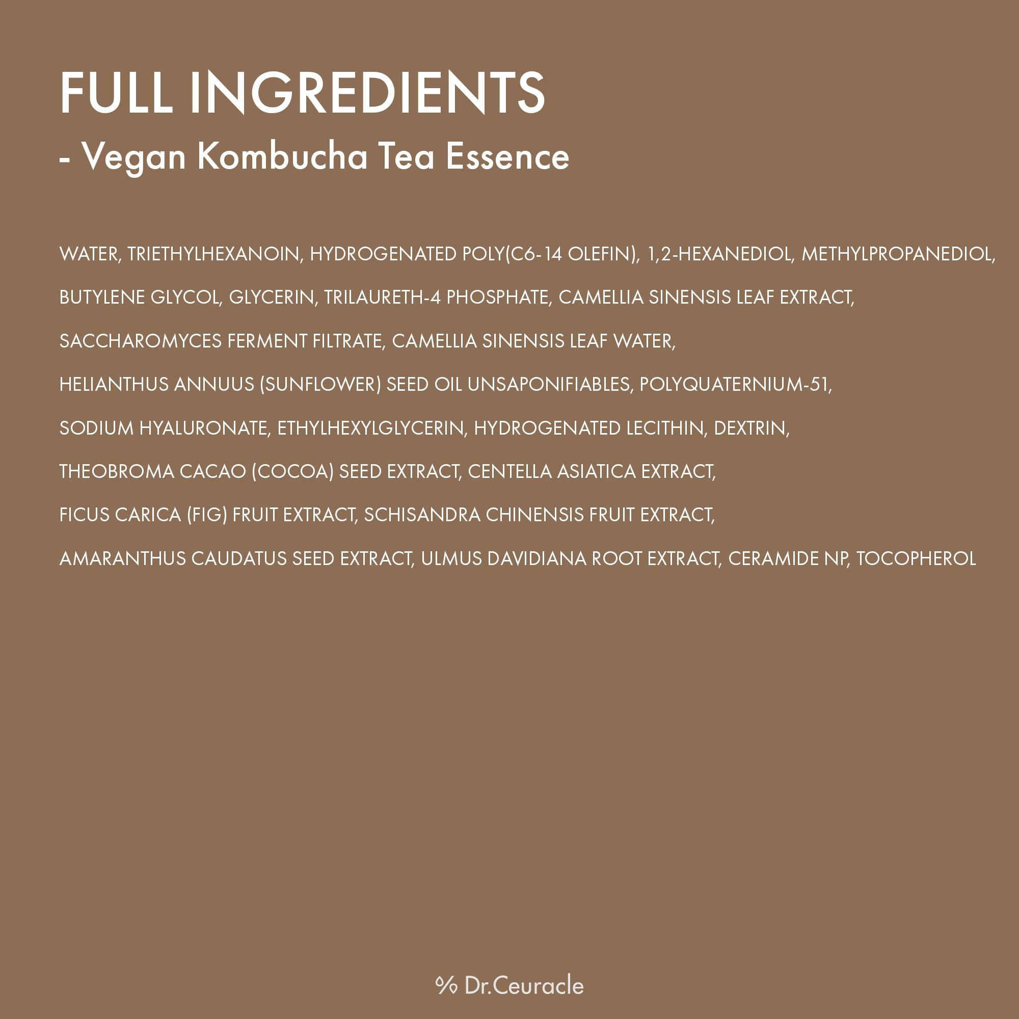 Dr. Ceuracle essencia kombucha, rutina rápida para un brillo natural.