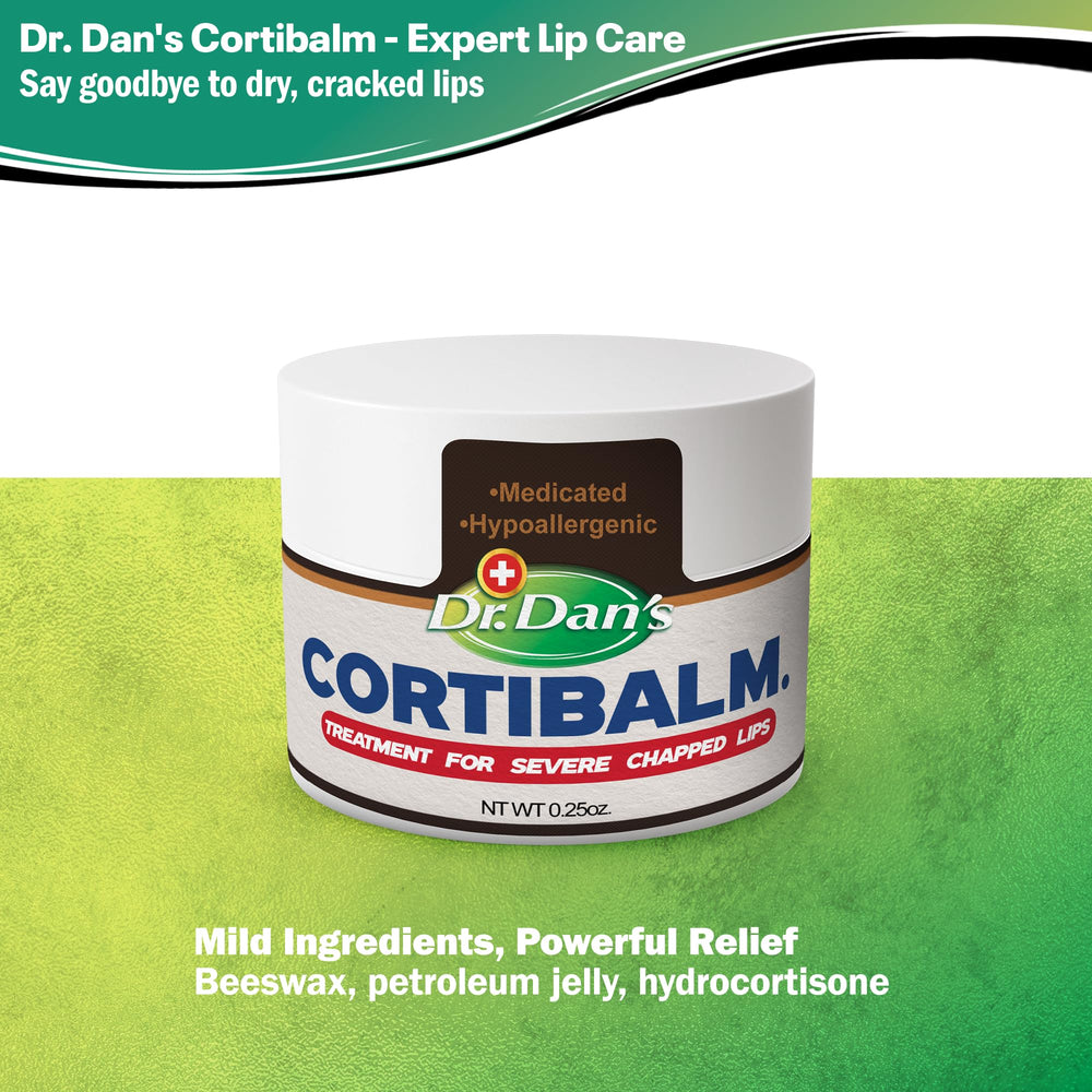 Dr. Dan's Cortibalm fórmula con cera de abejas para barrera suave