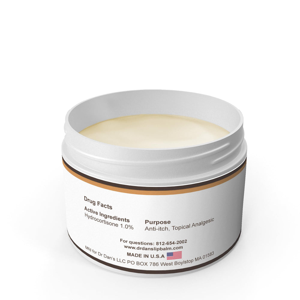 Dr. Dan's Cortibalm textura cremosa, fácil de aplicar y reparar