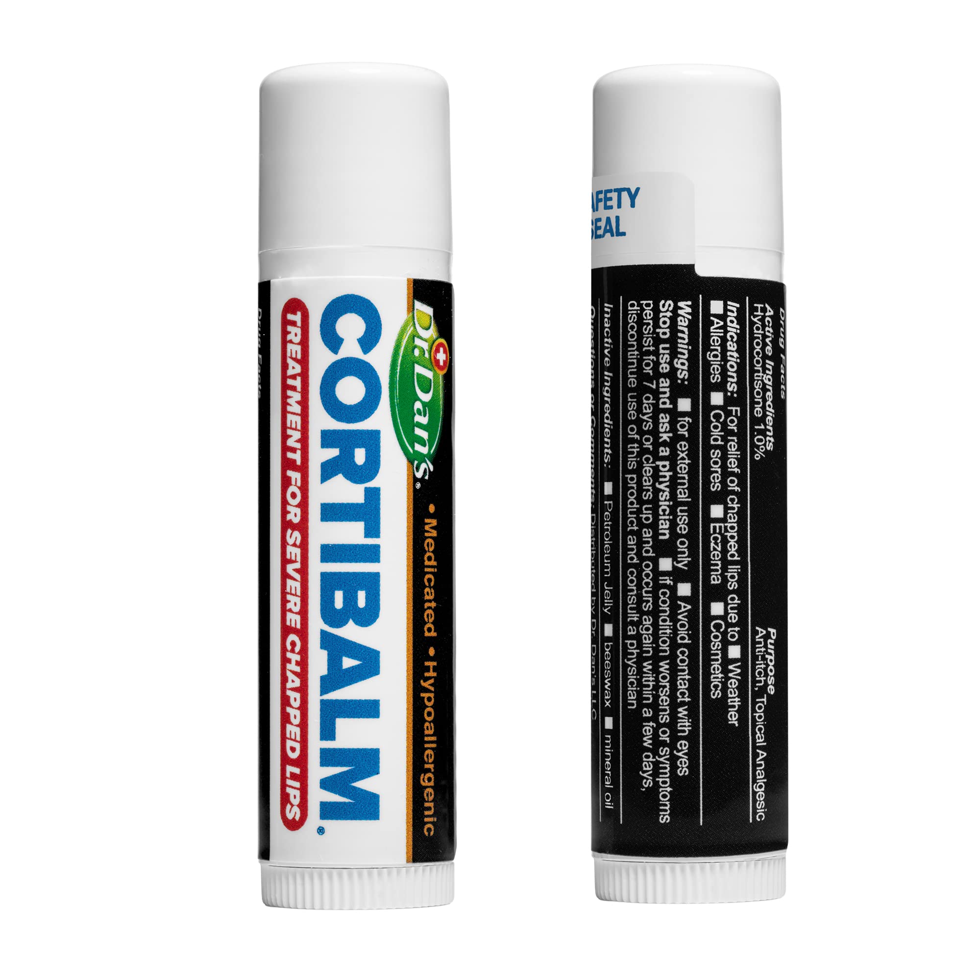 Dr. Dan's Cortibalm uso diario para labios saludables