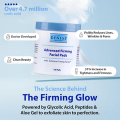 Dr. Denese SkinScience Advanced Firming Facial Pads limpieza y tonificación 2 en 1