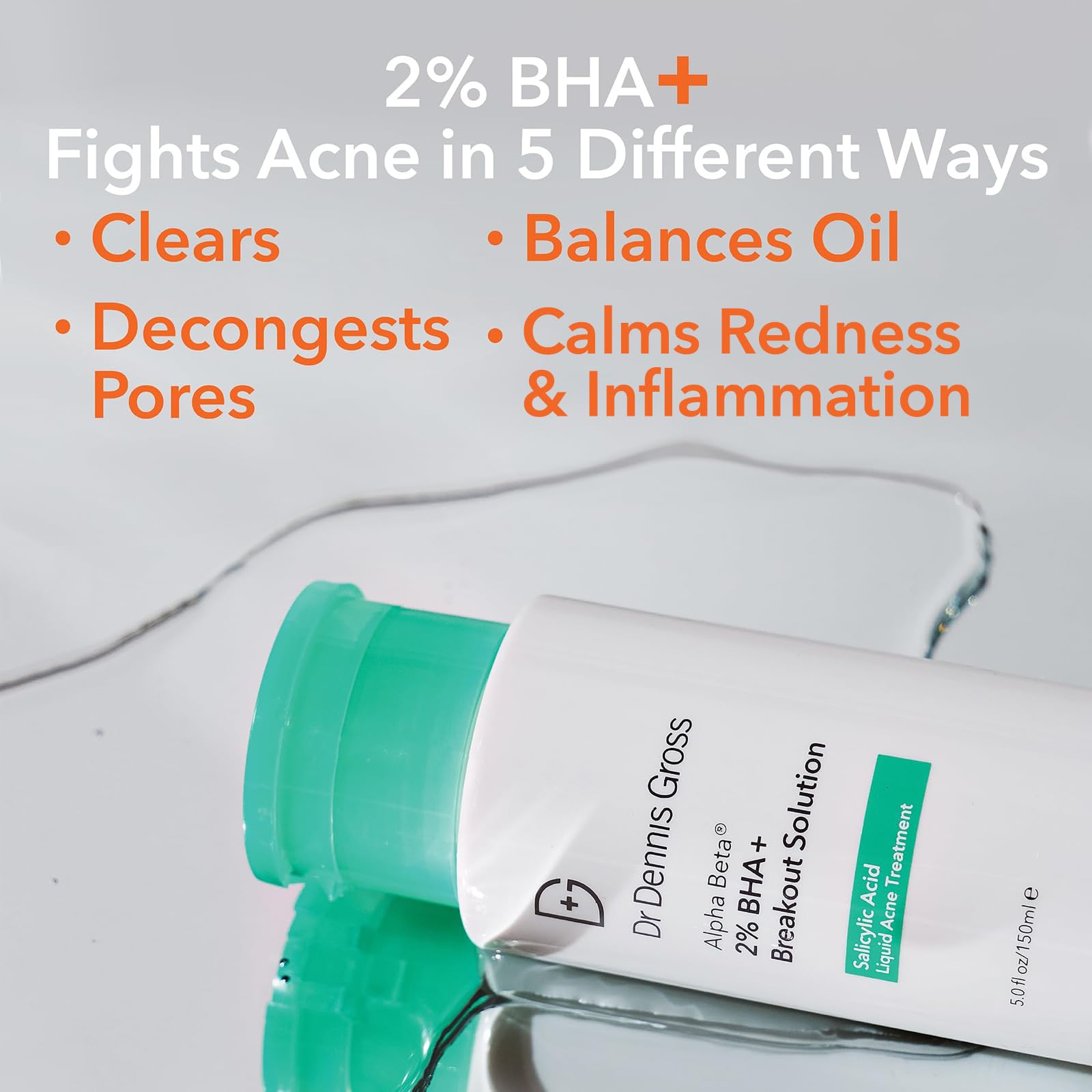 Aplicador de Dr. Dennis Gross Alpha Beta 2% BHA para aplicación suave