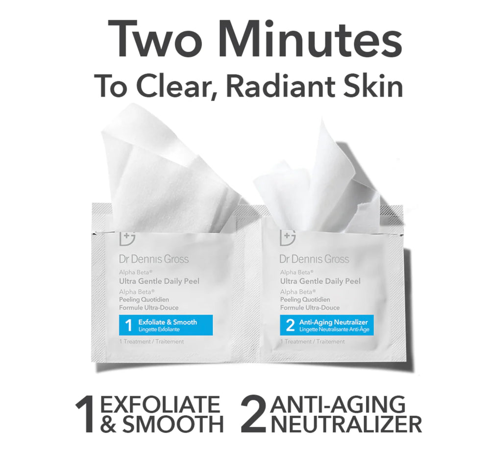 Dr. Dennis Gross Alpha Beta Ultra Suave peeling diario paso 2 neutralizante e hidrata para piel calmada
