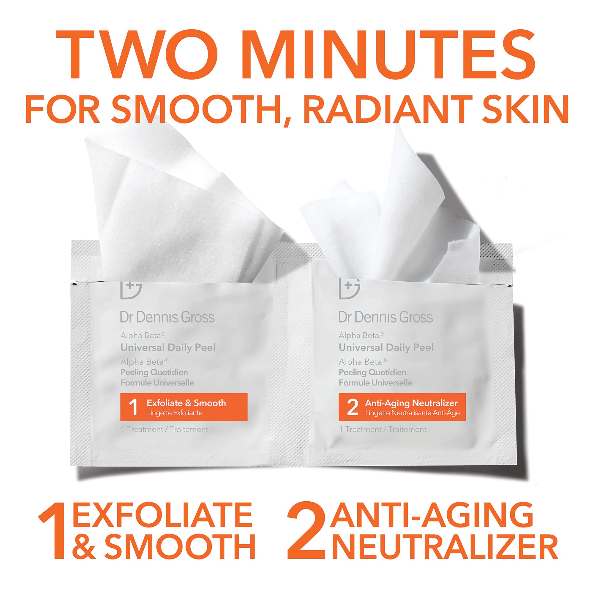 Dr Dennis Gross Alpha Beta Universal Daily Peel: aplicación diaria que facilita exfoliación suave