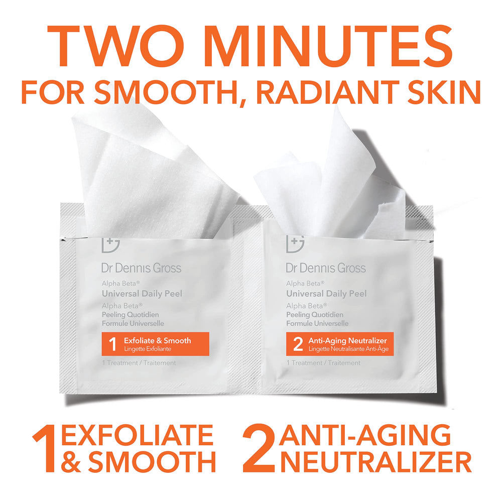 Dr Dennis Gross Alpha Beta Universal Daily Peel: aplicación diaria que facilita exfoliación suave