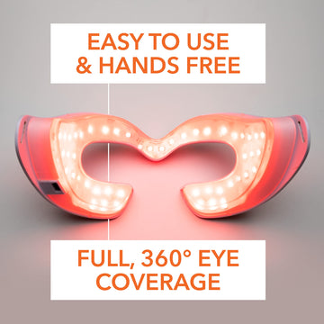 Dr Dennis Gross DRx dpl SpectraLite EyeCare Pro, panel de luces rojas para cuidado ocular.