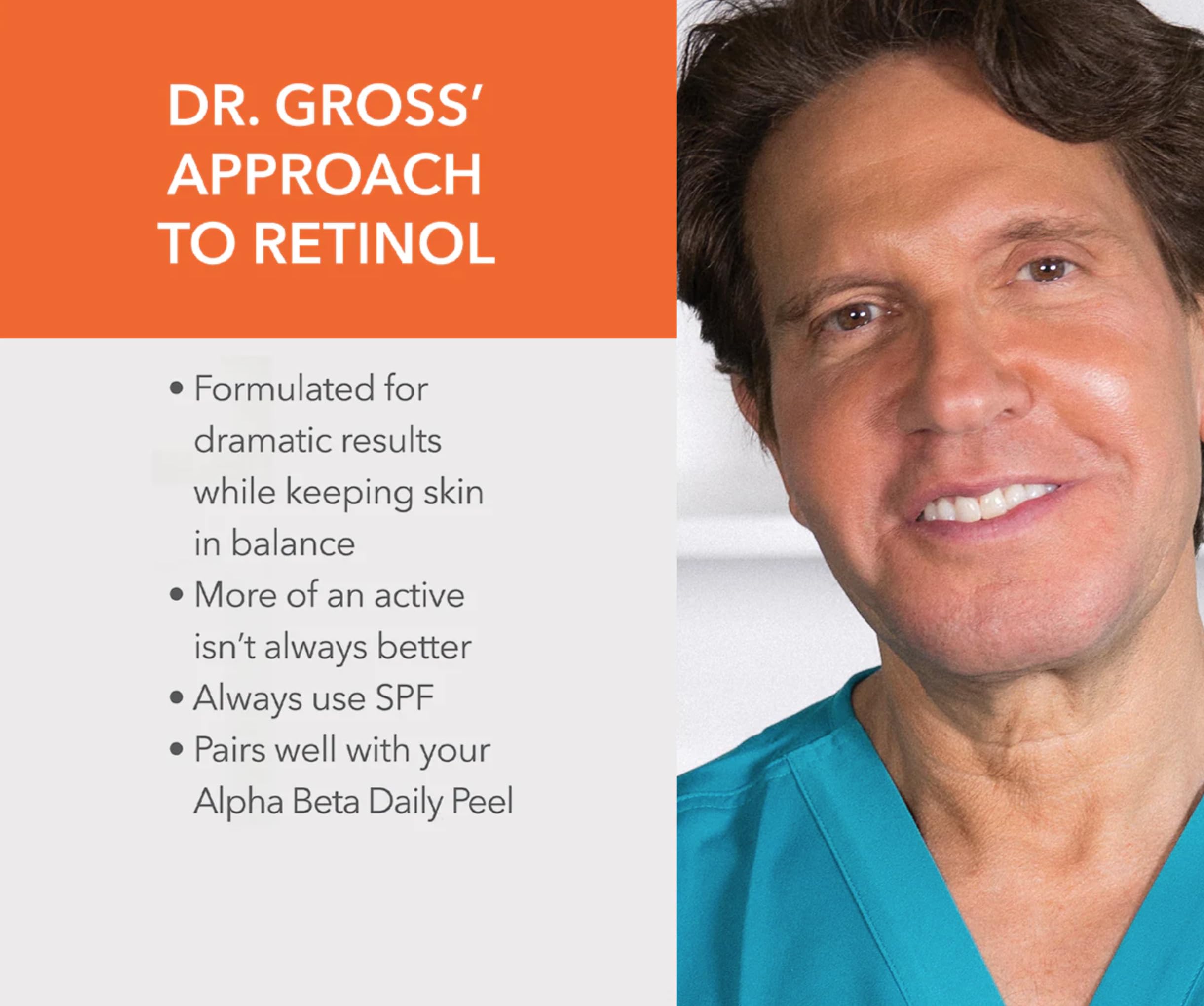 Dr Dennis Gross – firmeza de la piel tras uso regular