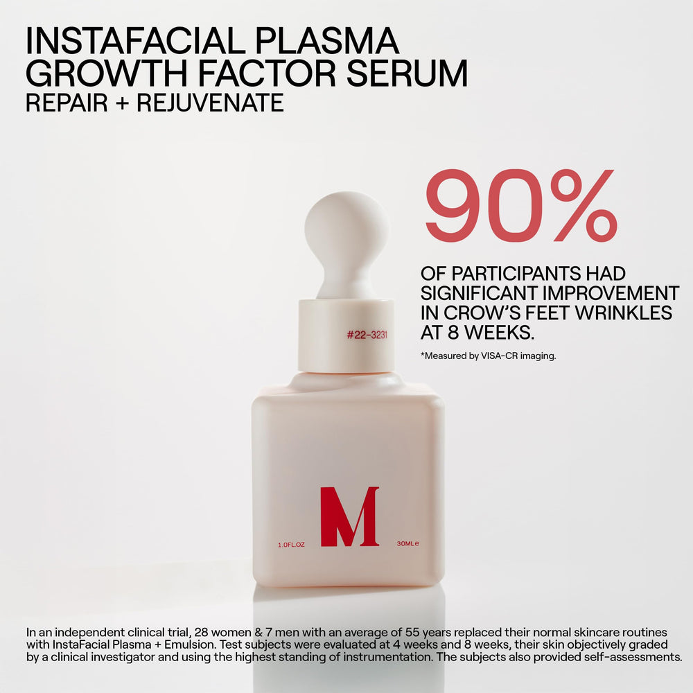 Envase transparente muestra cantidad restante del suero.