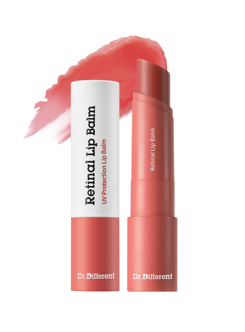 Dr.Different balsamo labial retinal con tinte para hidratación y color suave.