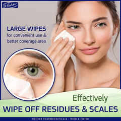 Dr. Fischer Eyelid Wipes limpieza del parpado: elimina aceites e impurezas.
