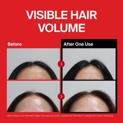 Dr.FORHAIR Folligen Shampooing – texture crèmeuse qui nourrit les cheveux et procure du confort.