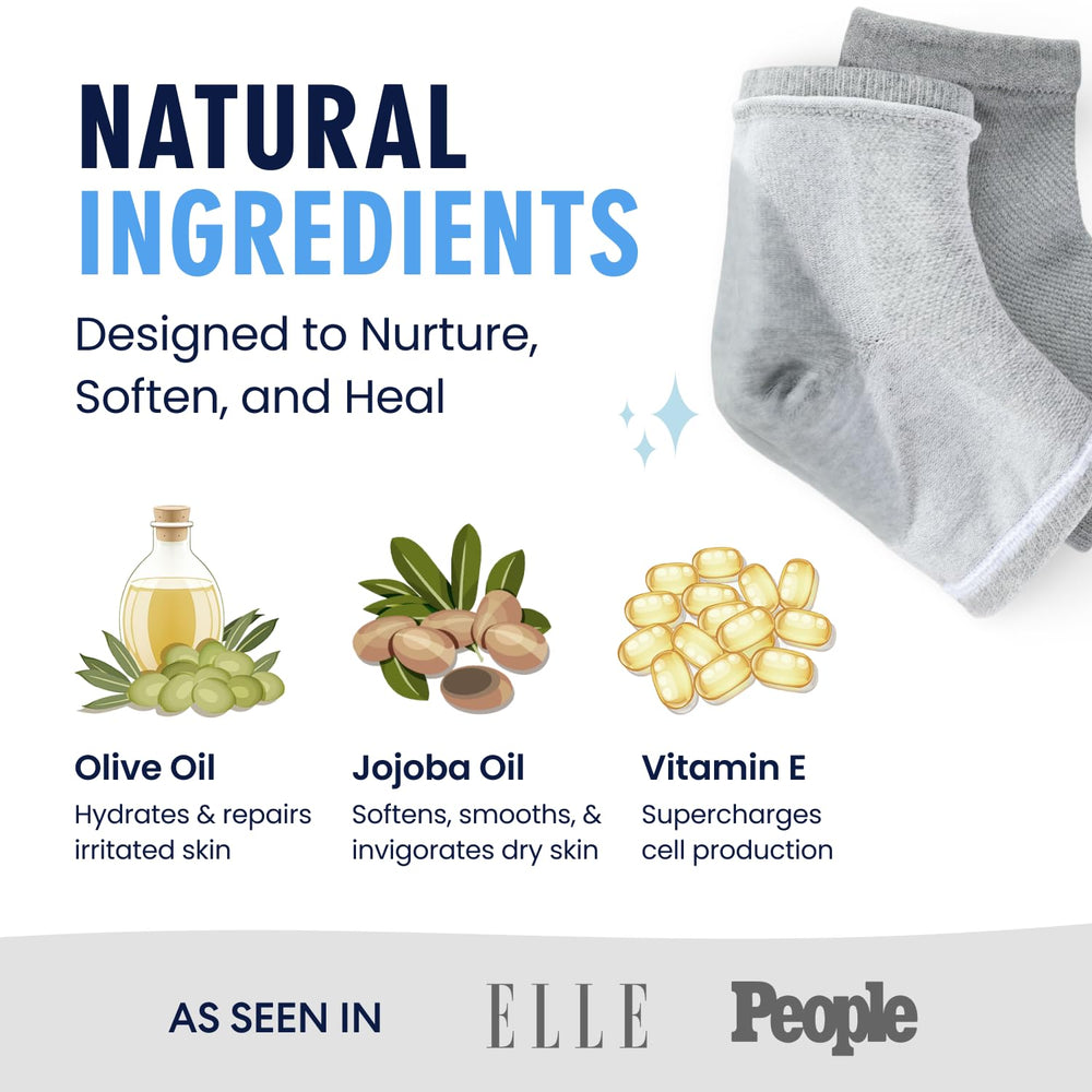 Almohadillas de gel de Dr. Frederick's Original intensifican la hidratación.