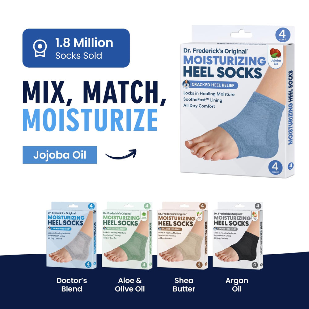 Dr. Frederick's Original medias talones lavables y reutilizables para uso continuo