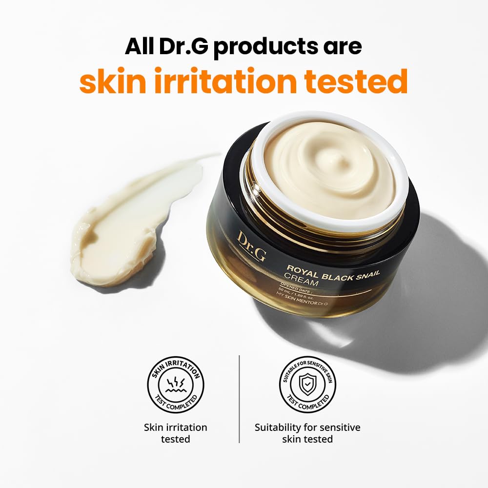Dr.G Crema Caracol Negro 50ml: jalea real aporta nutrición y vitalidad.
