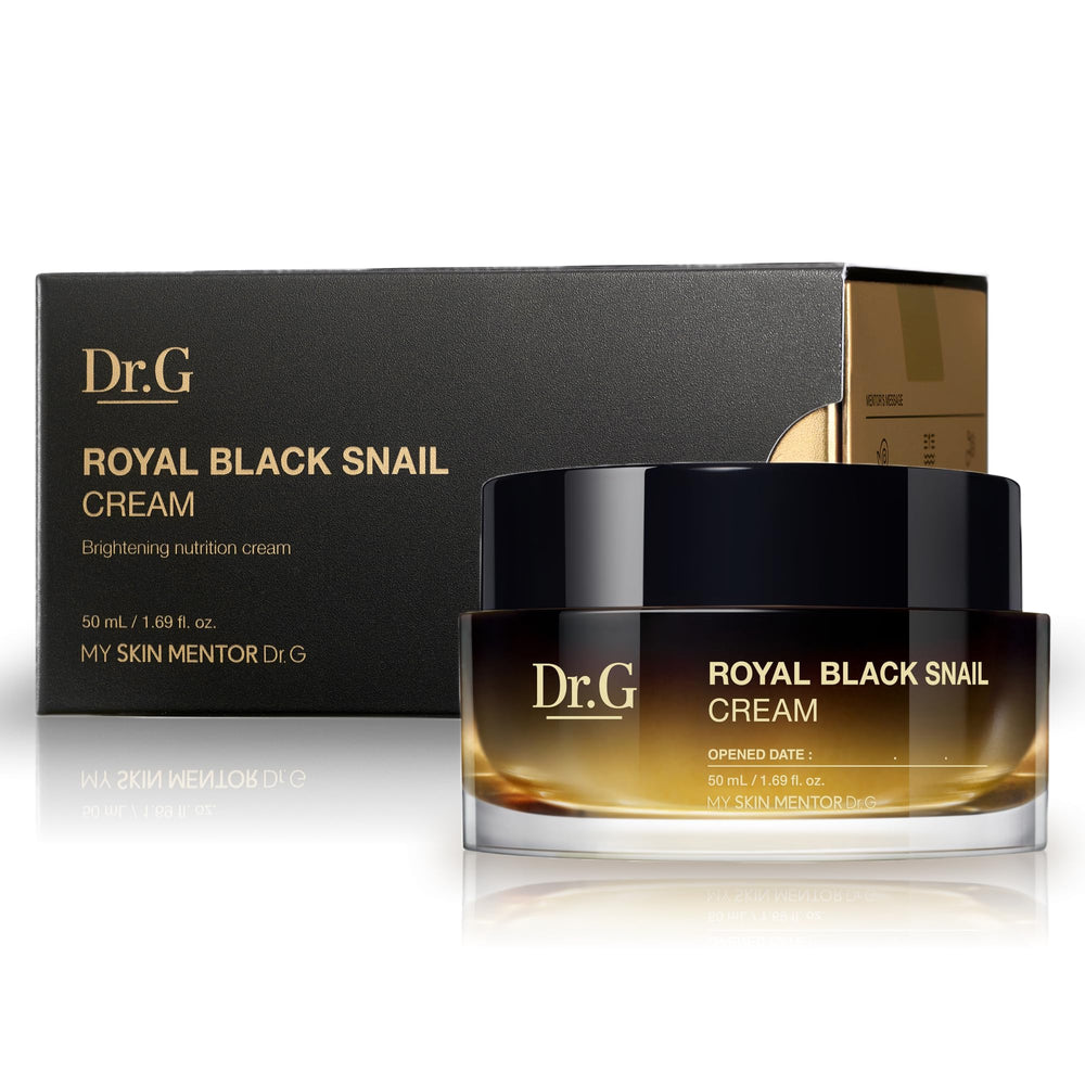 Dr.G Crema Caracol Negro 50ml: textura cremosa para piel suave y fresca.