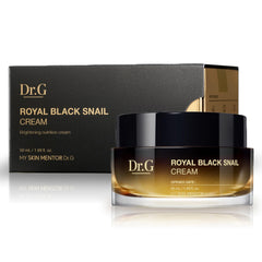Dr.G Crema Caracol Negro 50ml: textura cremosa para piel suave y fresca.