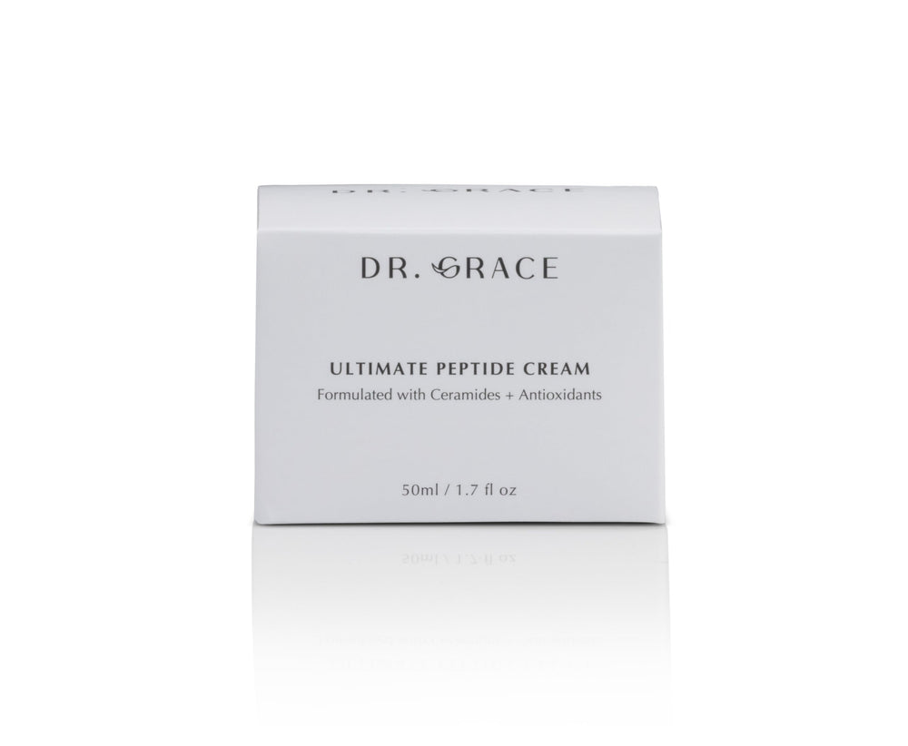 Dr. Grace Crema de Péptidos, aplicación suave para piel suave y nutrida.