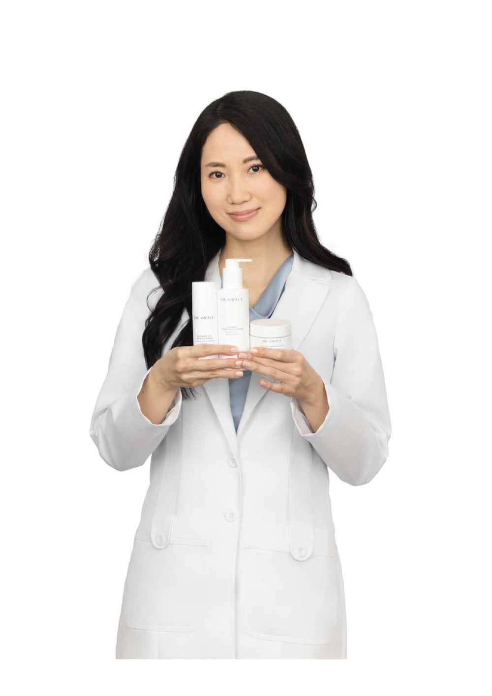 Dr. Grace Crema de Péptidos, complemento ideal de la rutina diaria de cuidado.