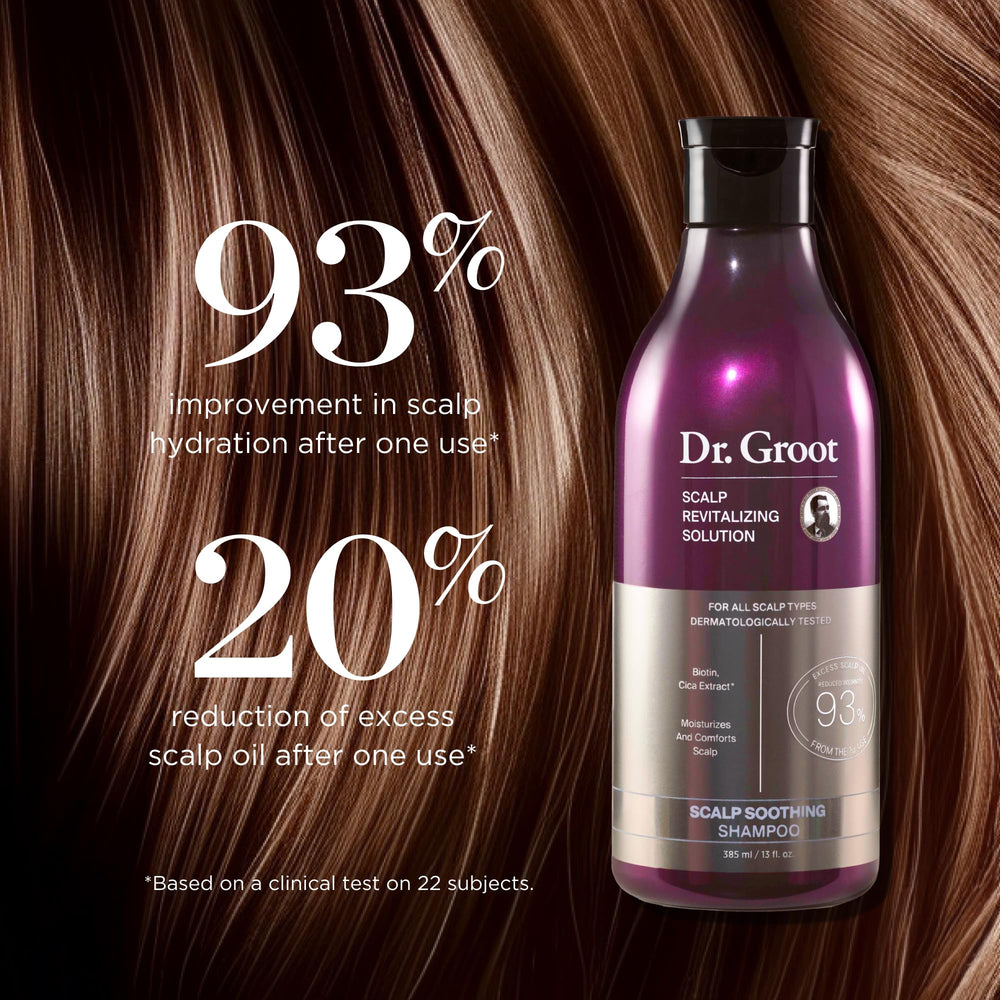 Dr. Groot Shampoing sans parabens-sans sulfates, formule douce pour colorations.