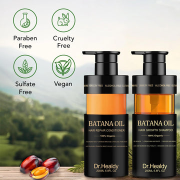 Dr. Healdy Aceite árbol de té y aloe reparan y equilibran el cuero cabelludo