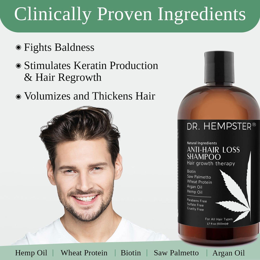 DR. HEMPSTER aceite de argán aporta antioxidantes y brillo.