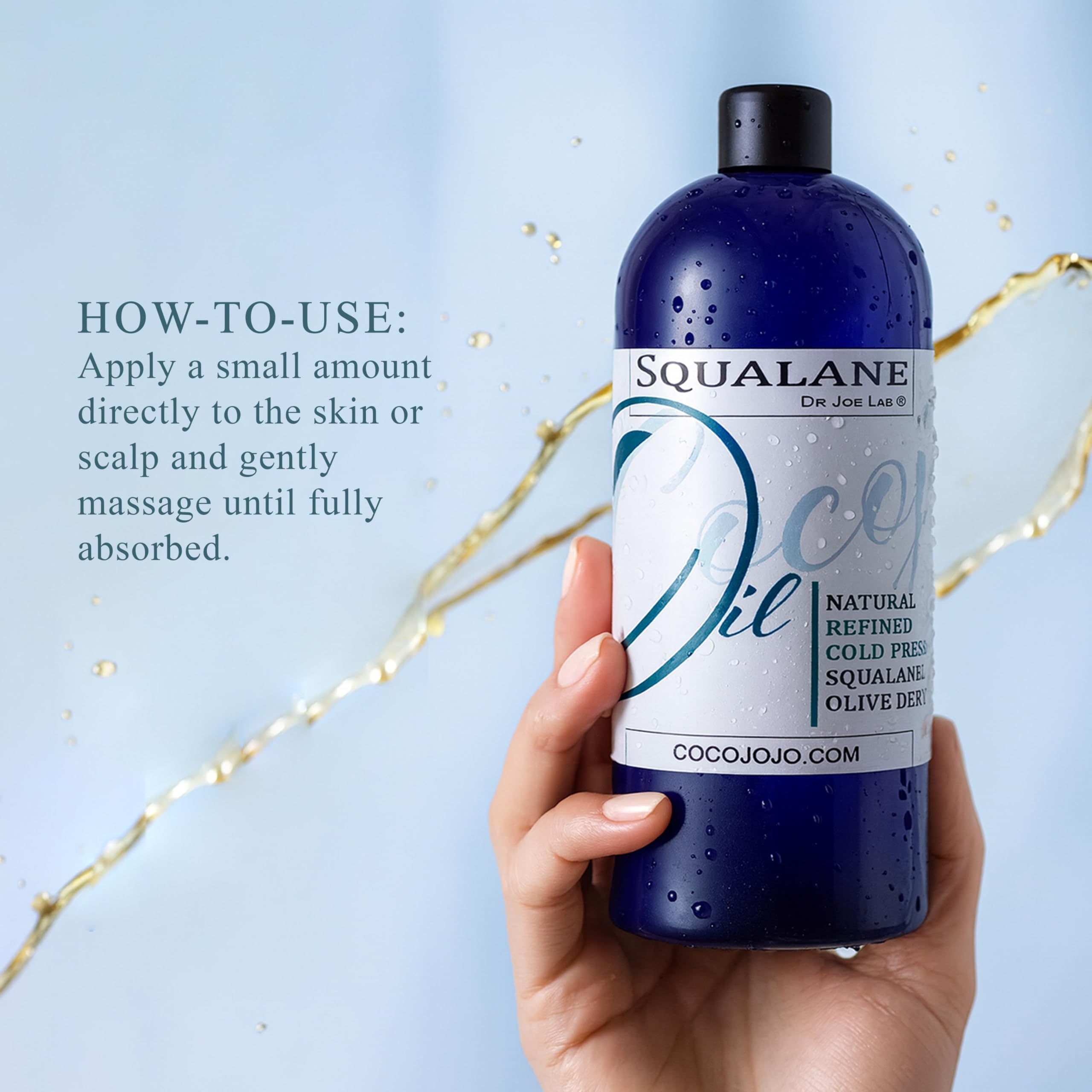 Dr Joe Lab Esqualano absorción rápida sin grasa