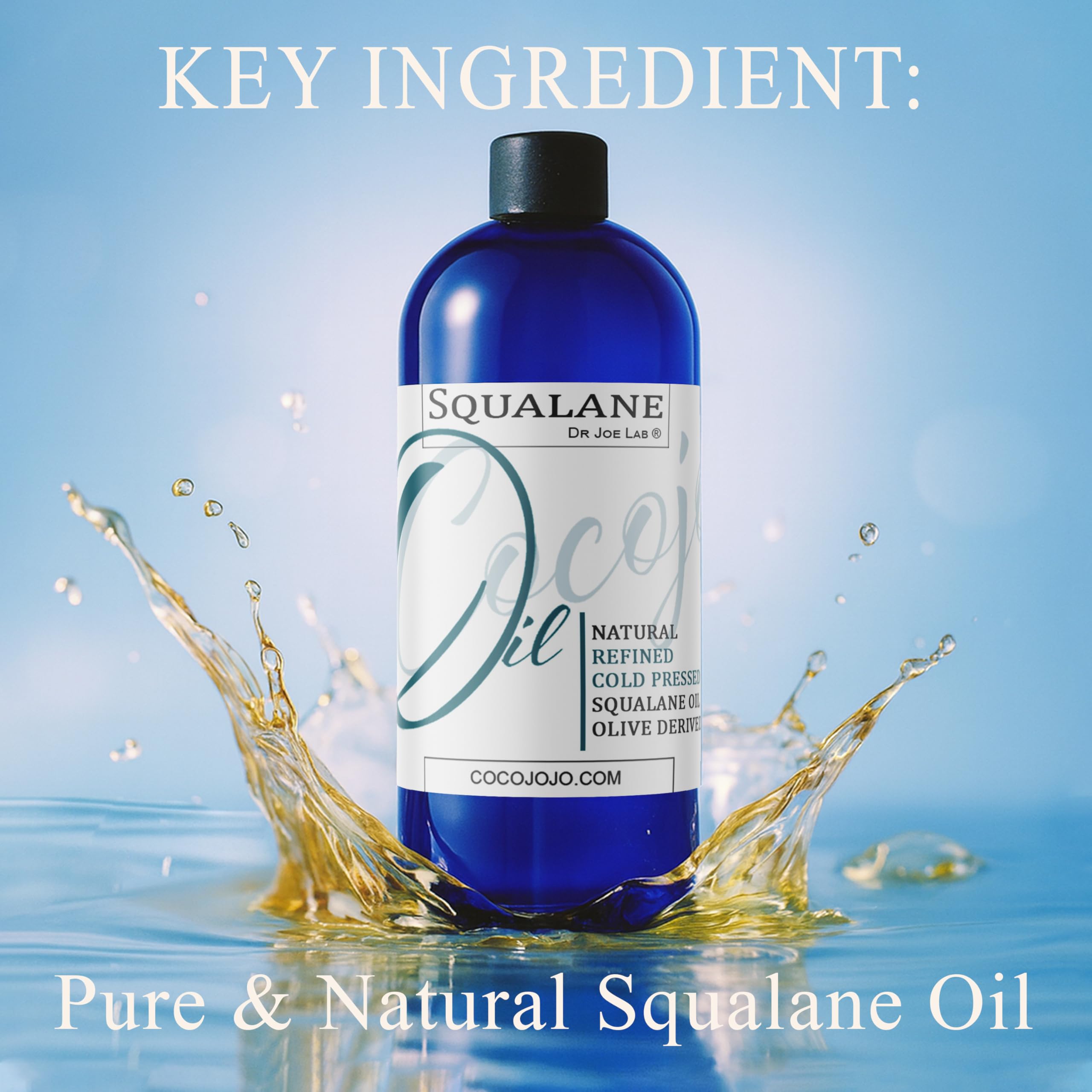 Dr Joe Lab Esqualano aplicación en palma para rostro