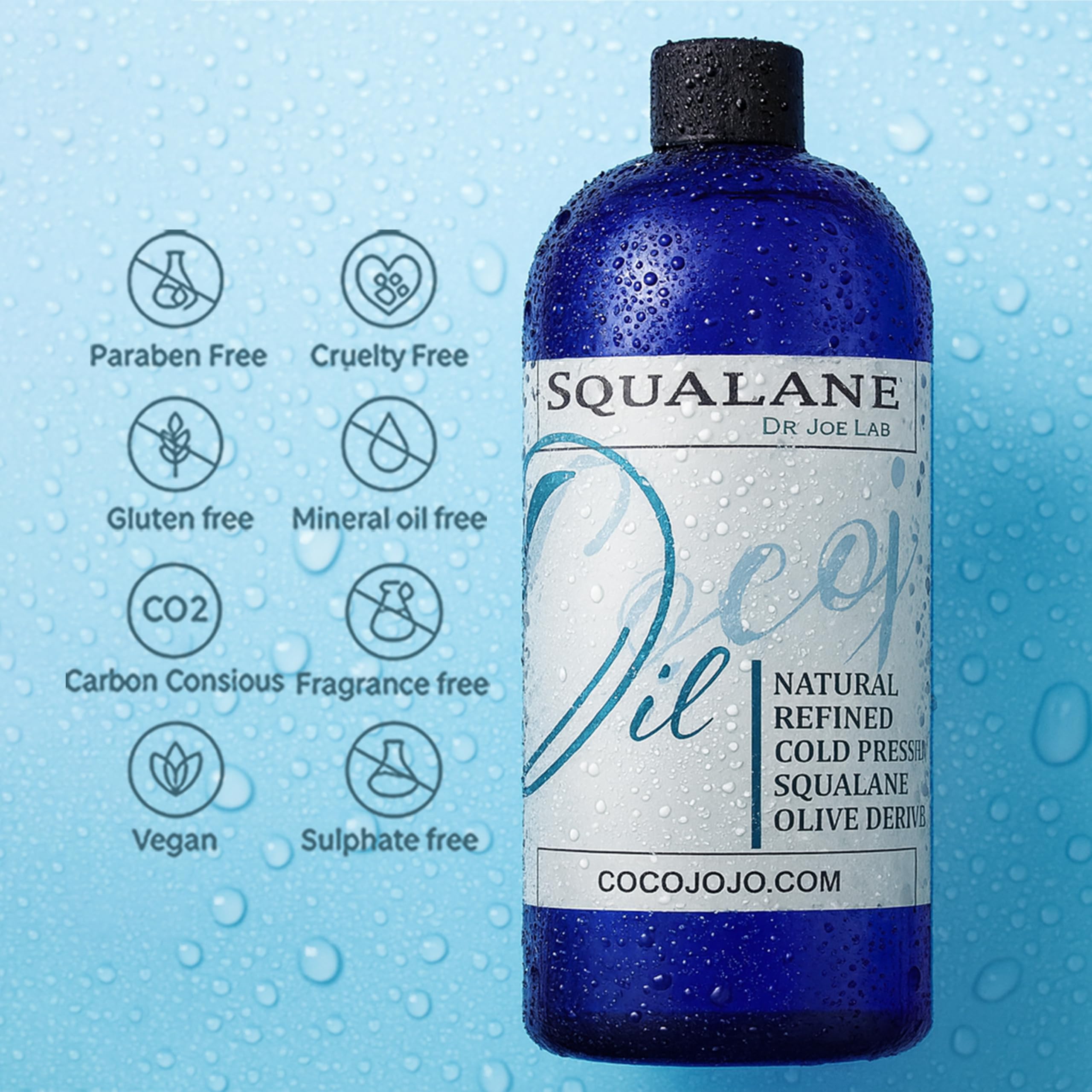 Dr Joe Lab Esqualano hidratación del cuerpo con textura ligera
