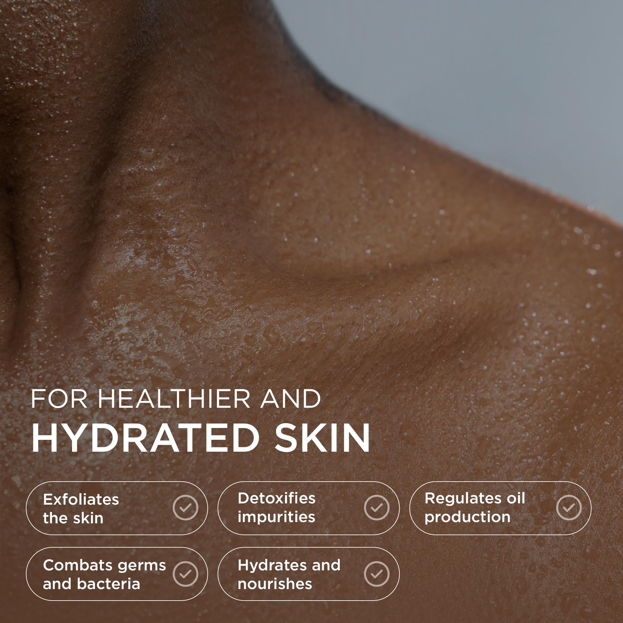 DR. LIFT exfoliante corporal, gránulos de sal que limpian suavemente la piel.
