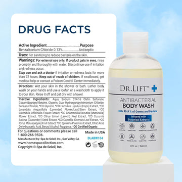 Rutina diaria de cuidado; DR. LIFT ofrece limpieza efectiva y sensación fresca.
