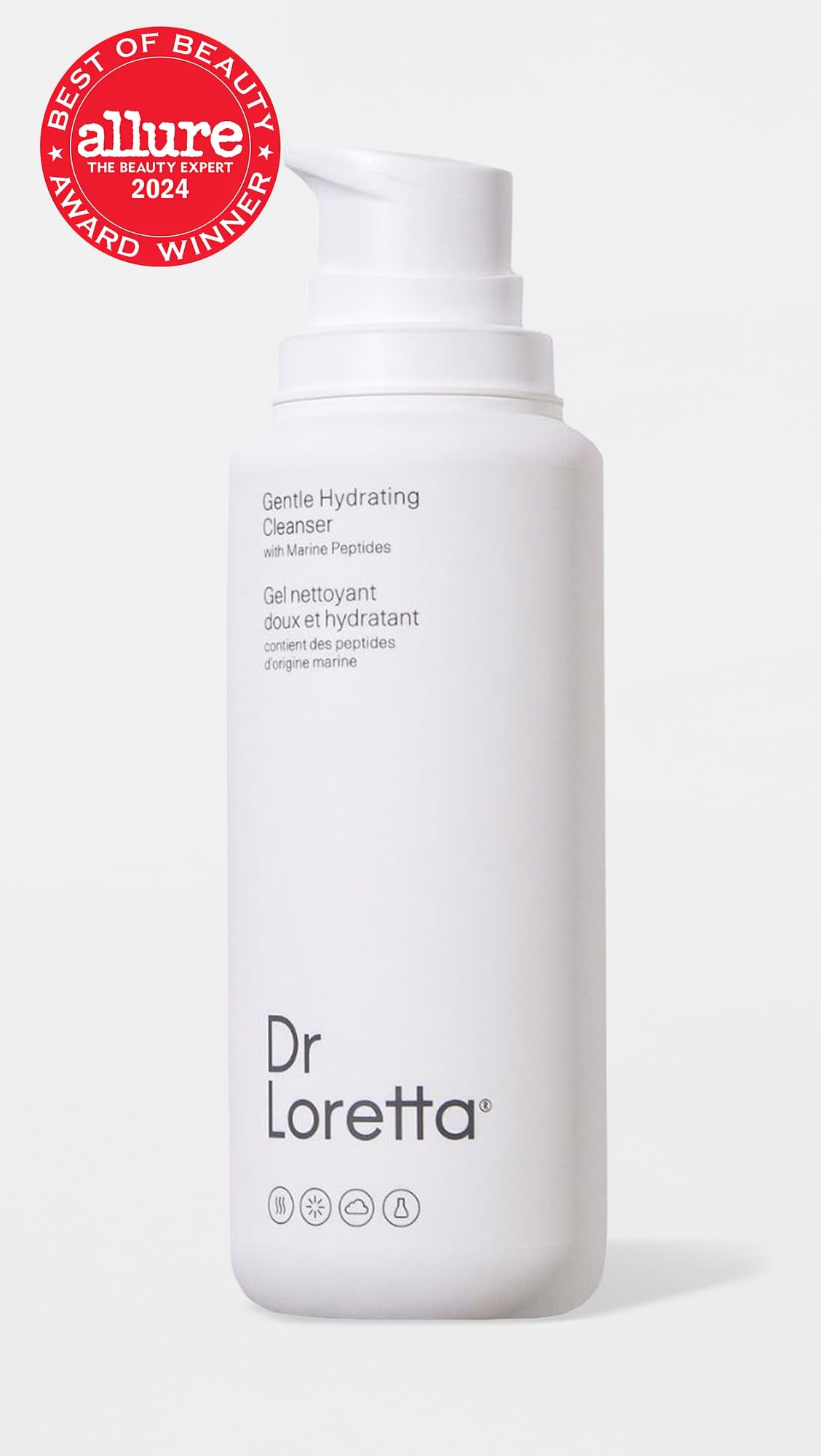Dr. Loretta – texture gel légère prête pour le démaquillage en douceur.