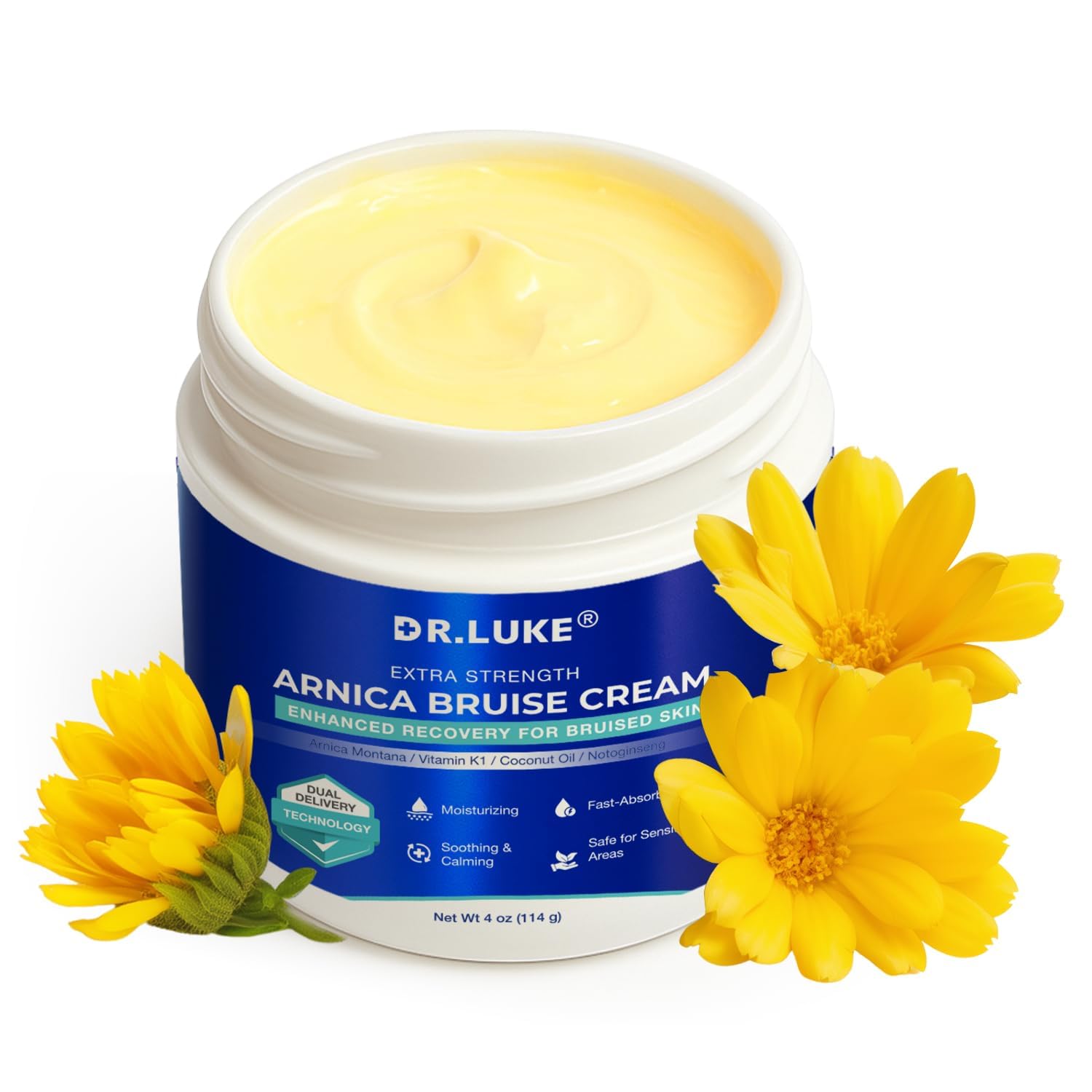 Dr. Luke Crema Arnica, aplicador práctico para áreas sensibles
