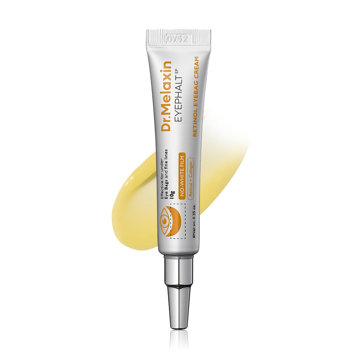 Dr. Melaxin Contorno Ojos Envase: envase compacto para dosificar la crema con precisión.