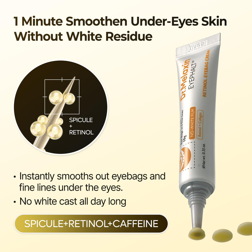 Dr. Melaxin Contorno Ojos Retinol Biomimético: mejor absorción gracias a la tecnología biomimética.