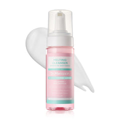 Dr.Melaxin Melting Cleanser, bouteille-pompe pour démarrage facile et démaquillage rapide.