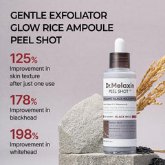 Dr.Melaxin Peel Shot Glow: poros más limpios y piel refinada.