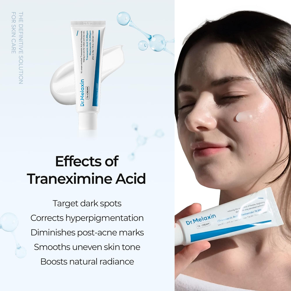 Dr.Melaxin TX crema ilumina piel con efecto natural.