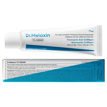 Dr.Melaxin TX crema uso diario para piel radiante.