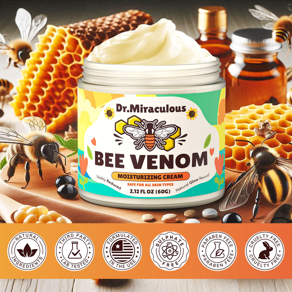 Dr. Miraculous crema propóleo y péptidos, ingredientes clave para el cuidado diario.