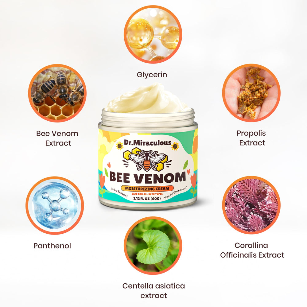 Dr. Miraculous hidratación de la piel con aceites naturales y extractos botánicos.