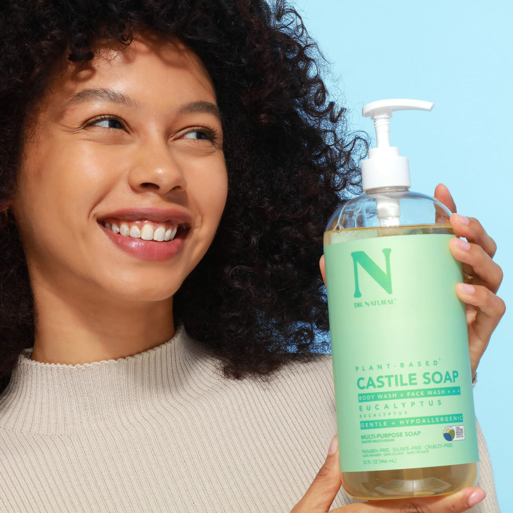Dr Natural Jabón Castilla líquido – cocina, limpia superficies con aroma suave.