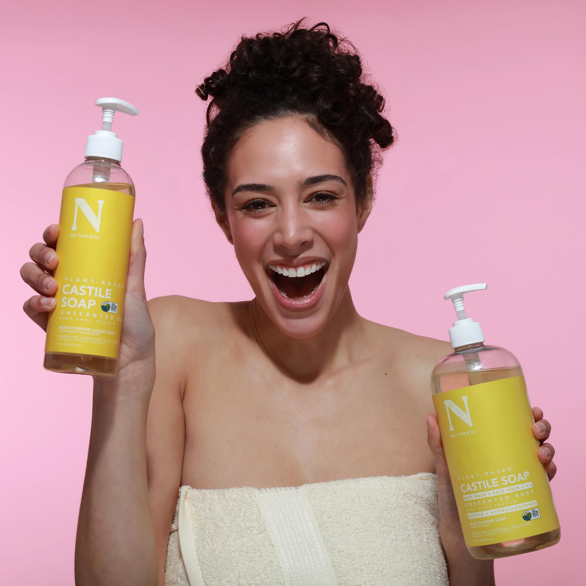 Dr. Natural limpiador facial suave para piel sensible