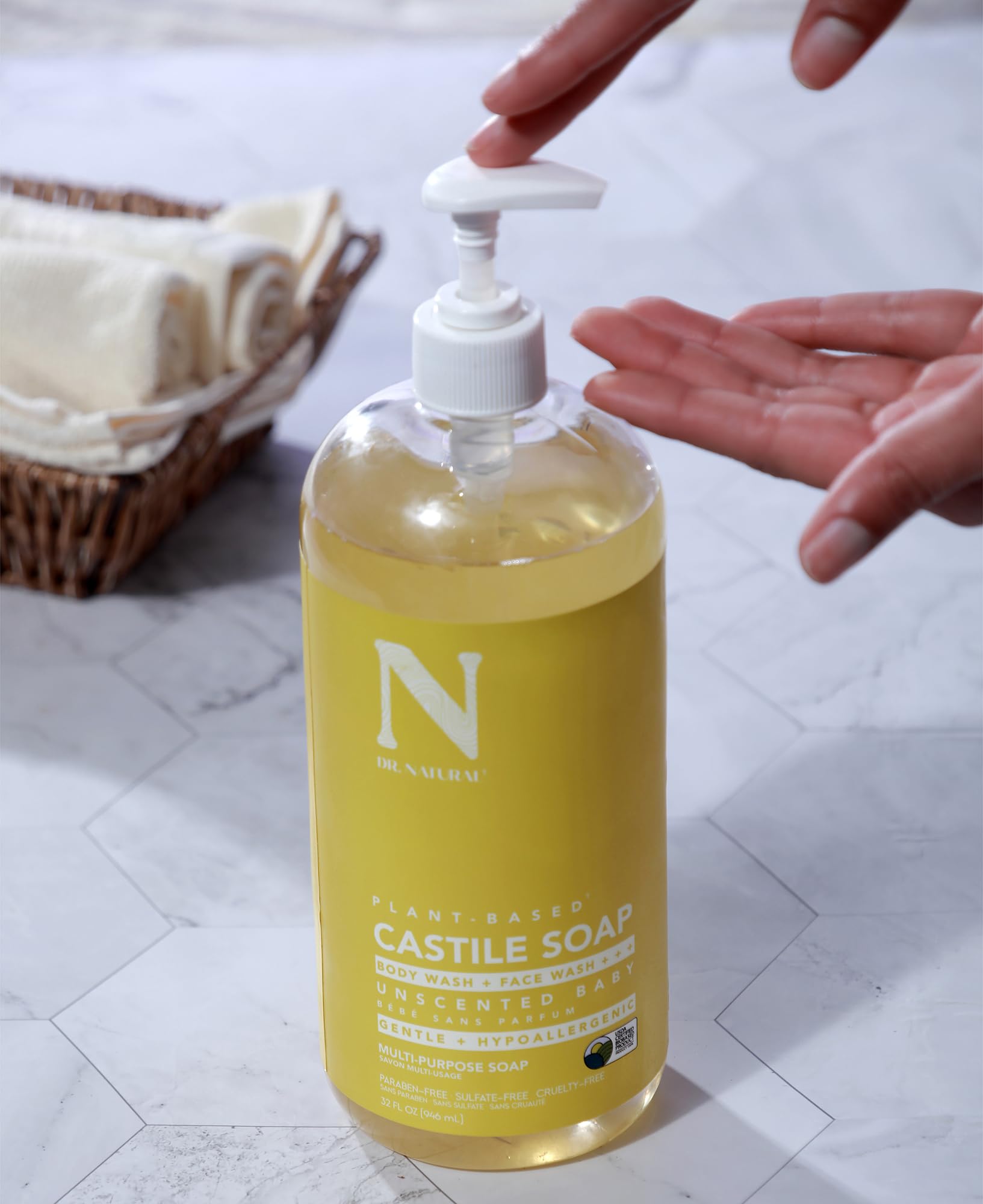 Dr. Natural uso para mascotas con lavado suave