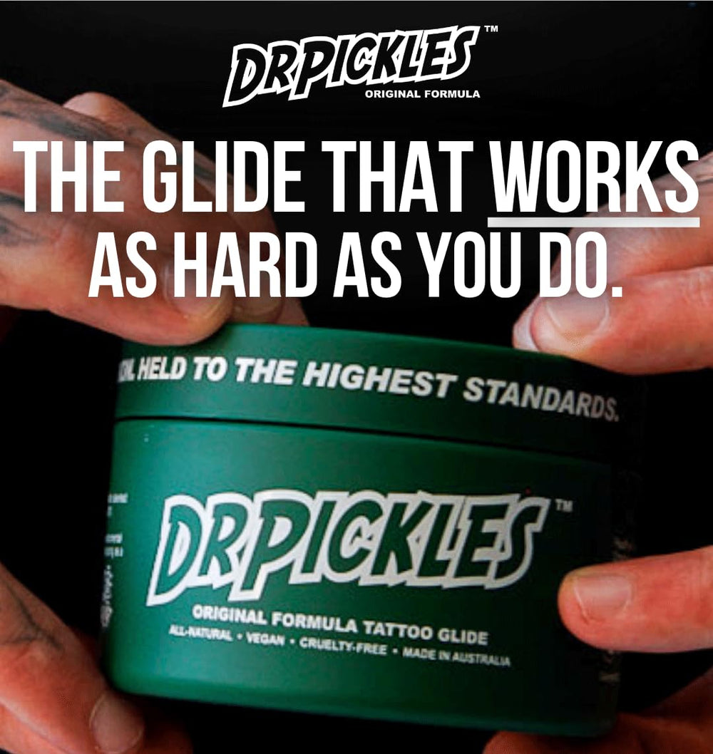 Dr Pickles Original Formula aplicación suave facilita sesiones largas en piel.