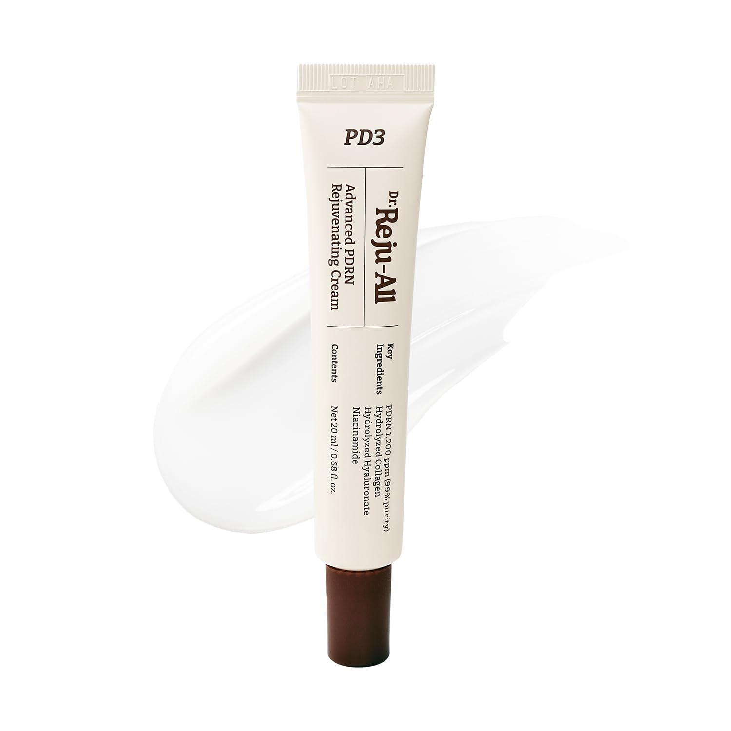 Dr. Reju-All crema PDRN salmón DNA, frente, hidratación suave