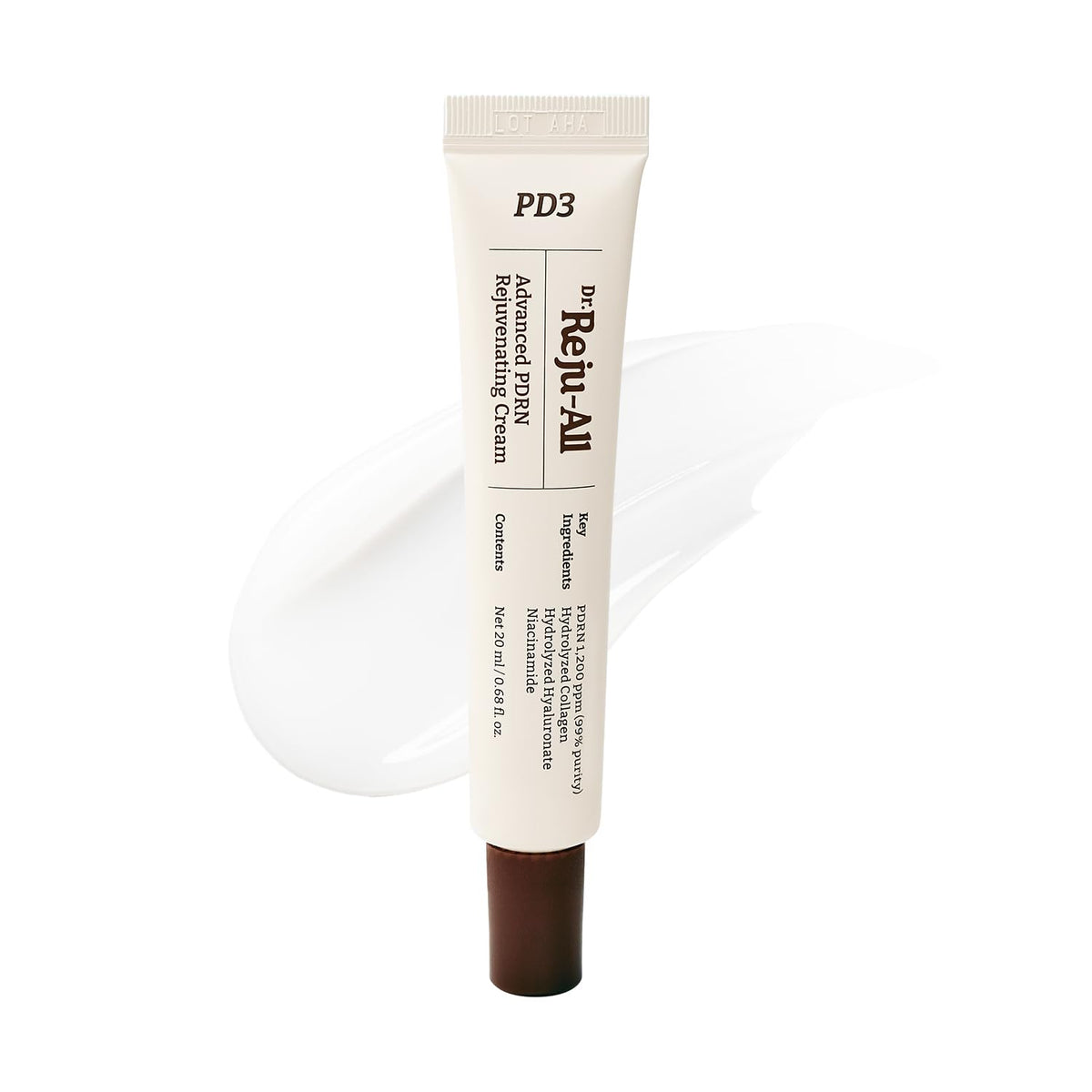 Dr. Reju-All crema PDRN salmón DNA, frente, hidratación suave