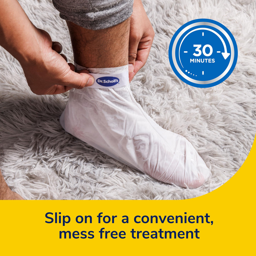 Dr. Scholl's pies suaves tras el tratamiento por hidratación