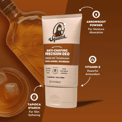 Dr. Squatch absorcion-sudor ayuda a mantener la piel fresca todo el día